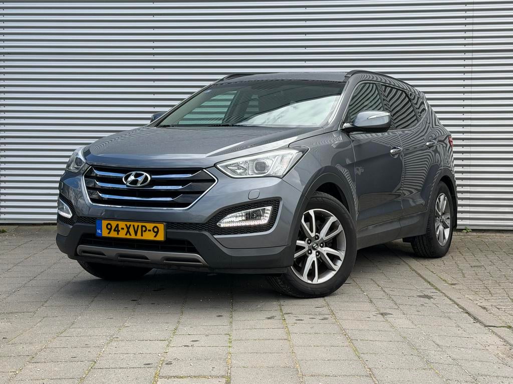 Hyundai Santa Fe Santa FE 2.4 2012 Trekhaak, Auto's, Hyundai, Automaat, Euro 5, Santa Fe, Beige