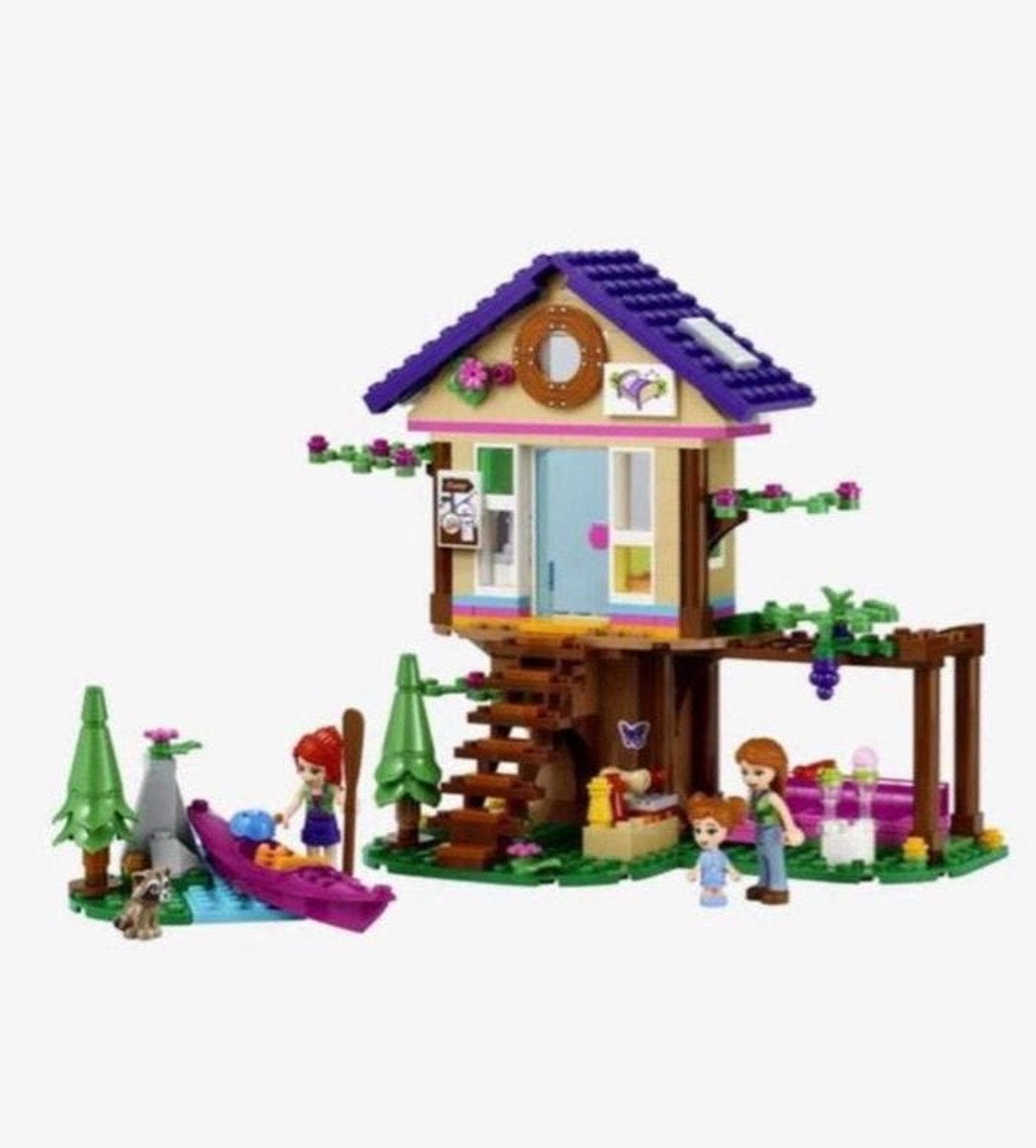LEGO Friends 41679 Boshuis - Zo goed als nieuw!, Lego, Friends, Ophalen of Verzenden, Zo goed als nieuw