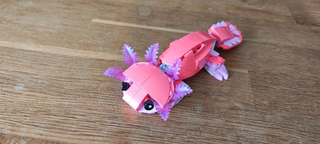 LEGO 31170 Wild Animals: Axolotl (Flamingo 3-in-1) (2025), Lego, Ophalen of Verzenden, Zo goed als nieuw, Creator