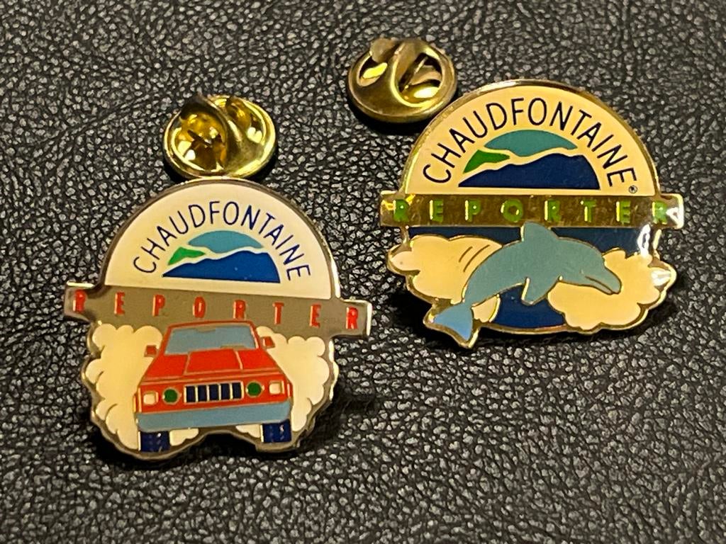 Chaudfontaine Reporter Speldjes/Pins, Ophalen of Verzenden, Zo goed als nieuw, Speldje of Pin, Nvt