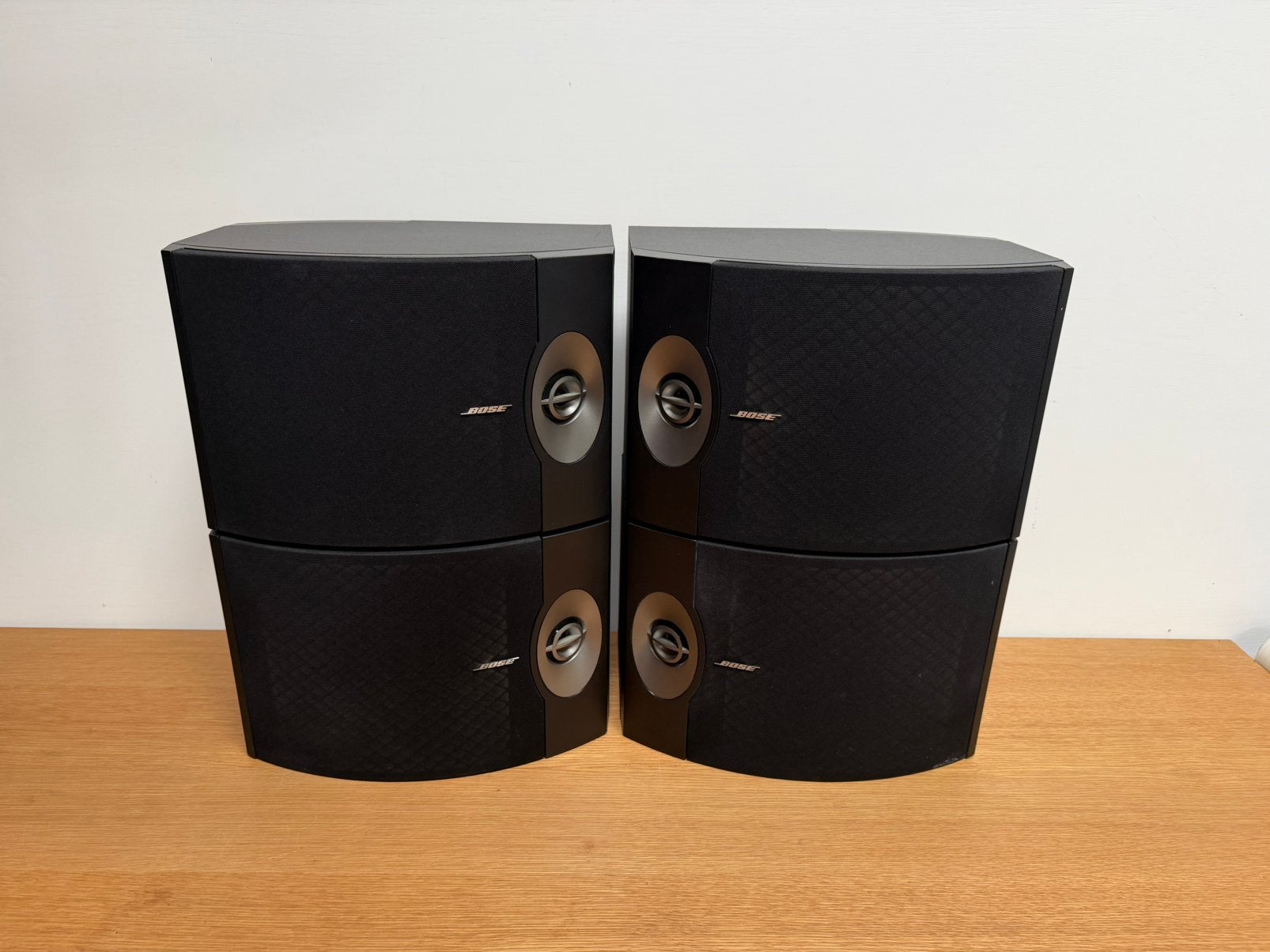 4x Bose 301 serie 5 luidsprekers / speakers zwart, Audio, Tv en Foto, 150 watt of meer, Stereo speakers, Ophalen of Verzenden