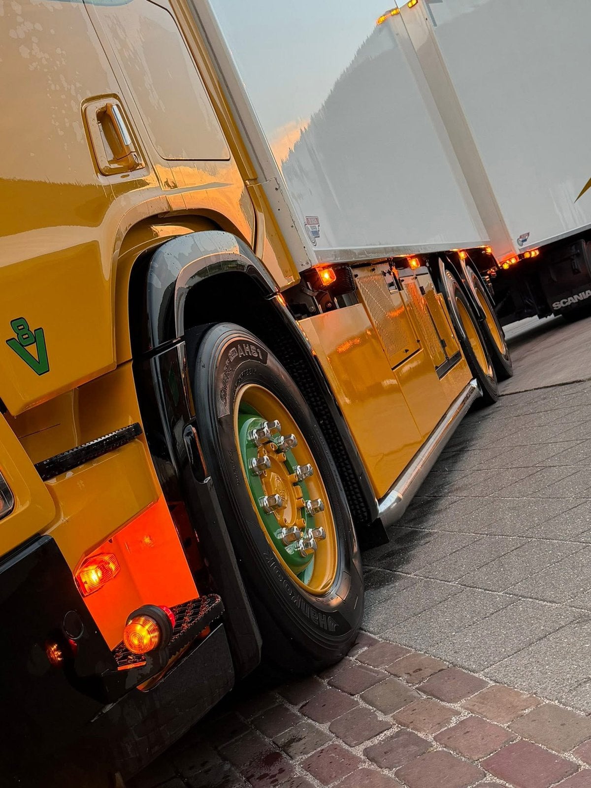 Sidepipe scania v8 volvo daf man, Auto-onderdelen, Vrachtwagen-onderdelen, Ophalen, Nieuw, Scania, Uitlaatsystemen