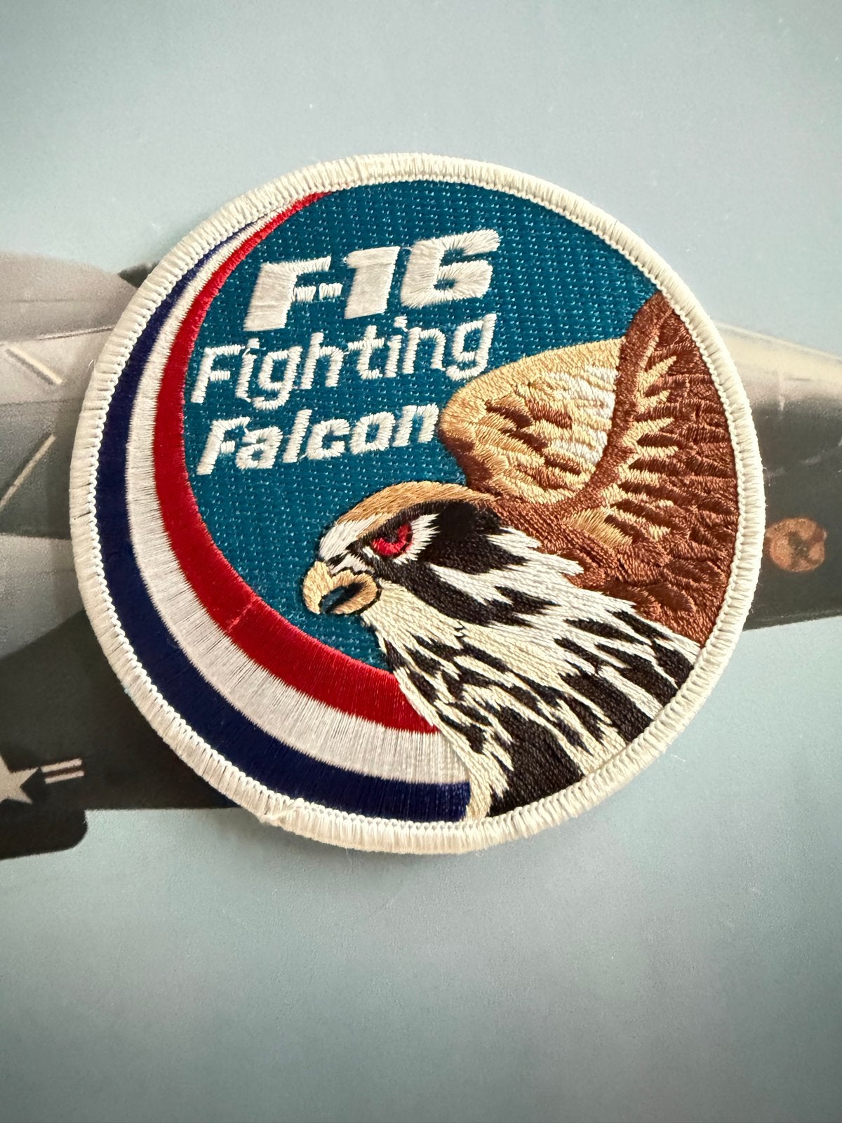 F-16 Fighting Falcon Patch Rnlaf, Ophalen of Verzenden, Luchtmacht, Nederland, Embleem of Badge