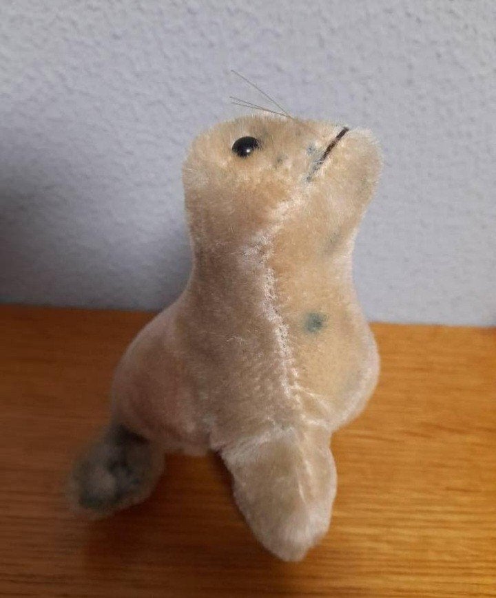 Steiff zee hondje, Antiek en Kunst, Ophalen of Verzenden