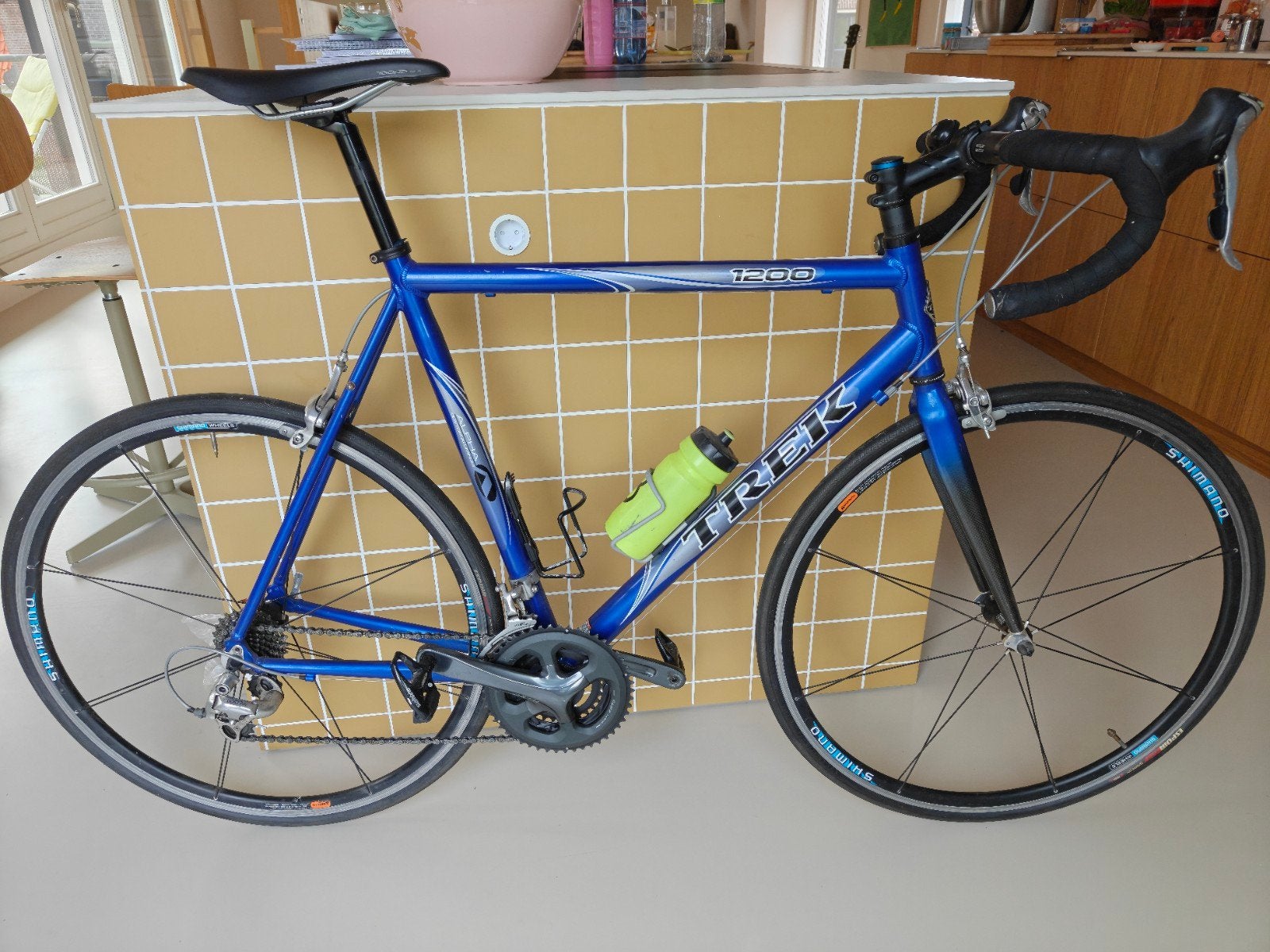 Trek 1200 racefiets - Blauw, Shimano Ultegra/Tiagra, Fietsen en Brommers, Fietsen | Racefietsen, 28 inch, Gebruikt, Aluminium