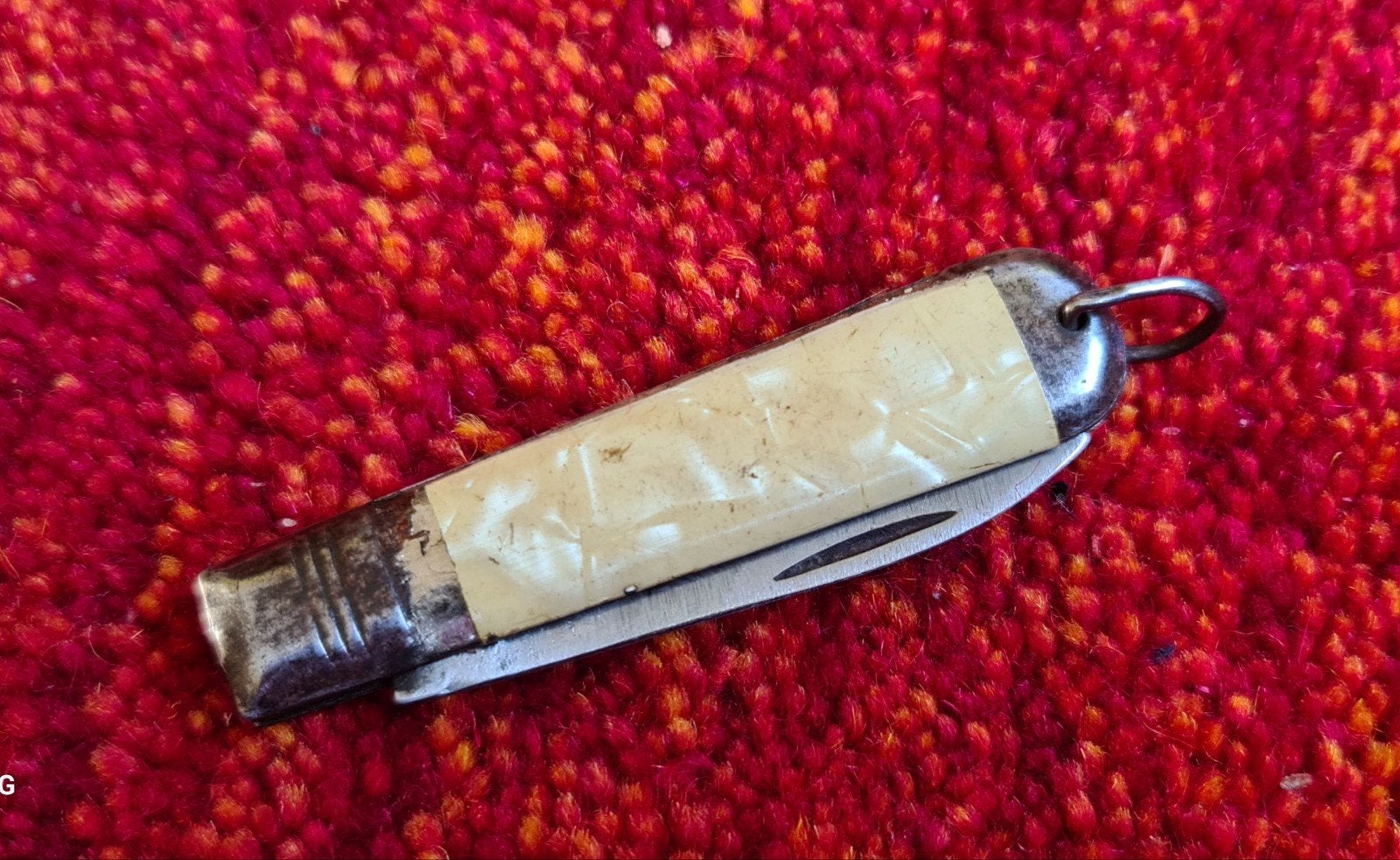 Vintage zakmesje "Made in Germany" - RVS, Ophalen of Verzenden