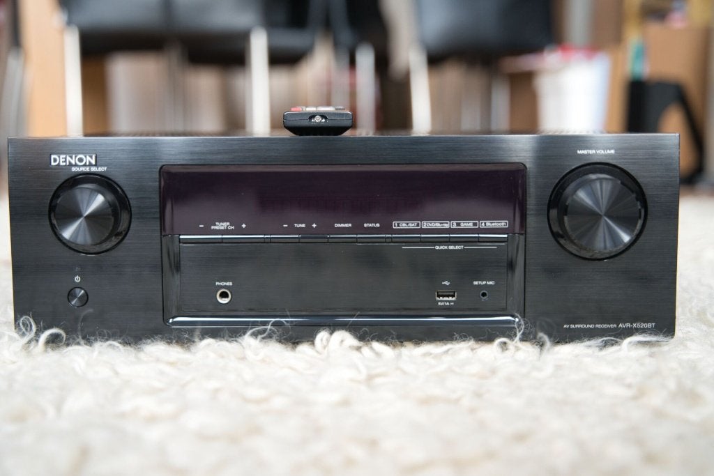 Denon Surroundversterker AVR-X520BT - Zo goed als nieuw, Audio, Tv en Foto, Versterkers en Receivers, Denon, Ophalen of Verzenden