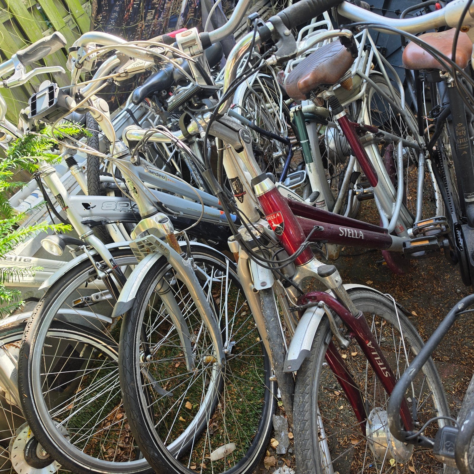 7 elektrische fietsen, repareerbaar of voor onderdelen, Fietsen en Brommers, Elektrische fietsen, Ophalen, Gebruikt, Sparta
