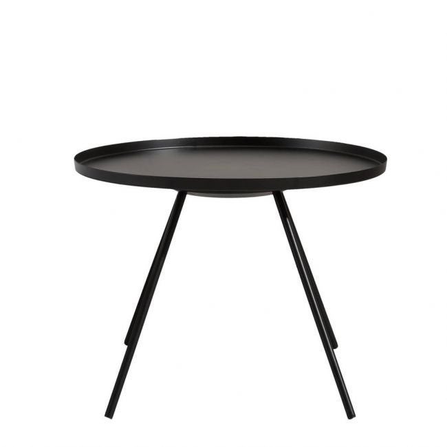 WEHKAMP Home koffietafel Zwart 58x58x44cm, N.V.T., Nieuw, Glas, Overige stijlen
