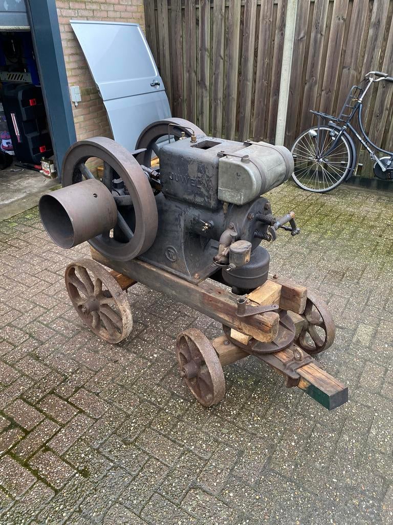 Stationaire motor felix renauer, Ophalen, Zo goed als nieuw, Benzinemotor, 1800 rpm of meer