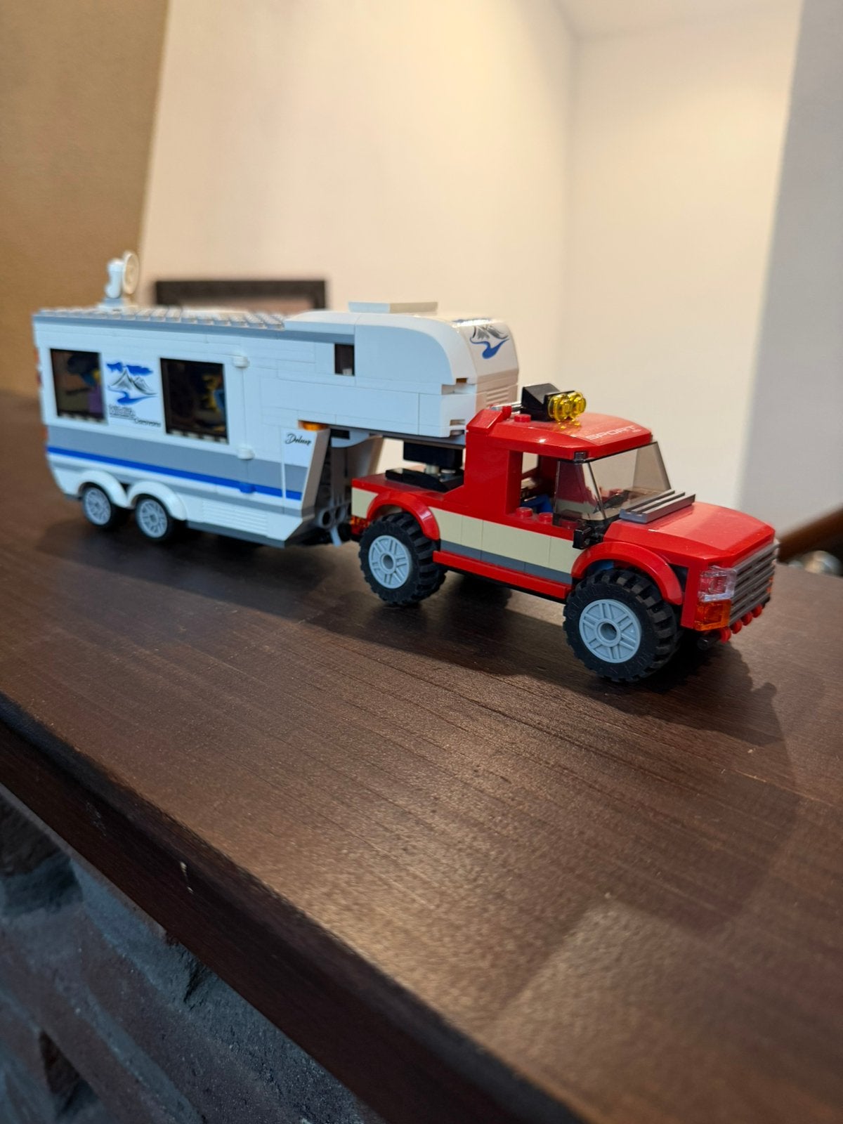 Lego camping truck, Ophalen of Verzenden, Zo goed als nieuw