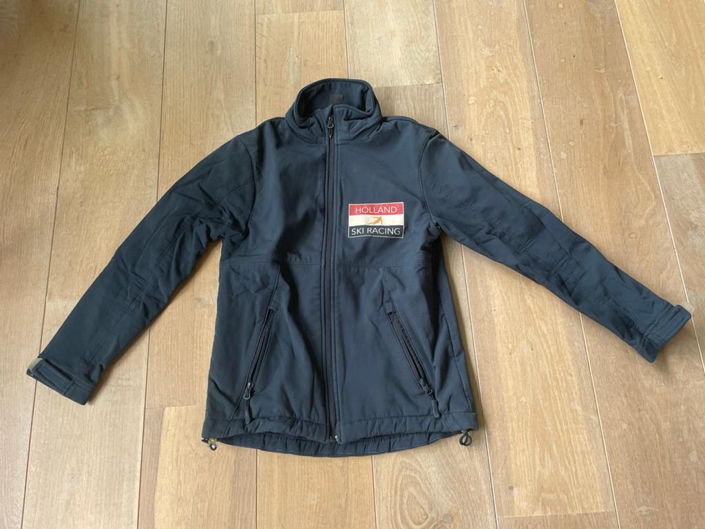 Holland Ski Racing Softshell Jack Maat 146-152 (11/12), Ophalen of Verzenden, Zo goed als nieuw, Maat 34 (XS) of kleiner, Jack