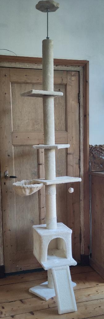 kattenkrabpaal kattenklimpaal, Ophalen, Zo goed als nieuw, Krabpaal