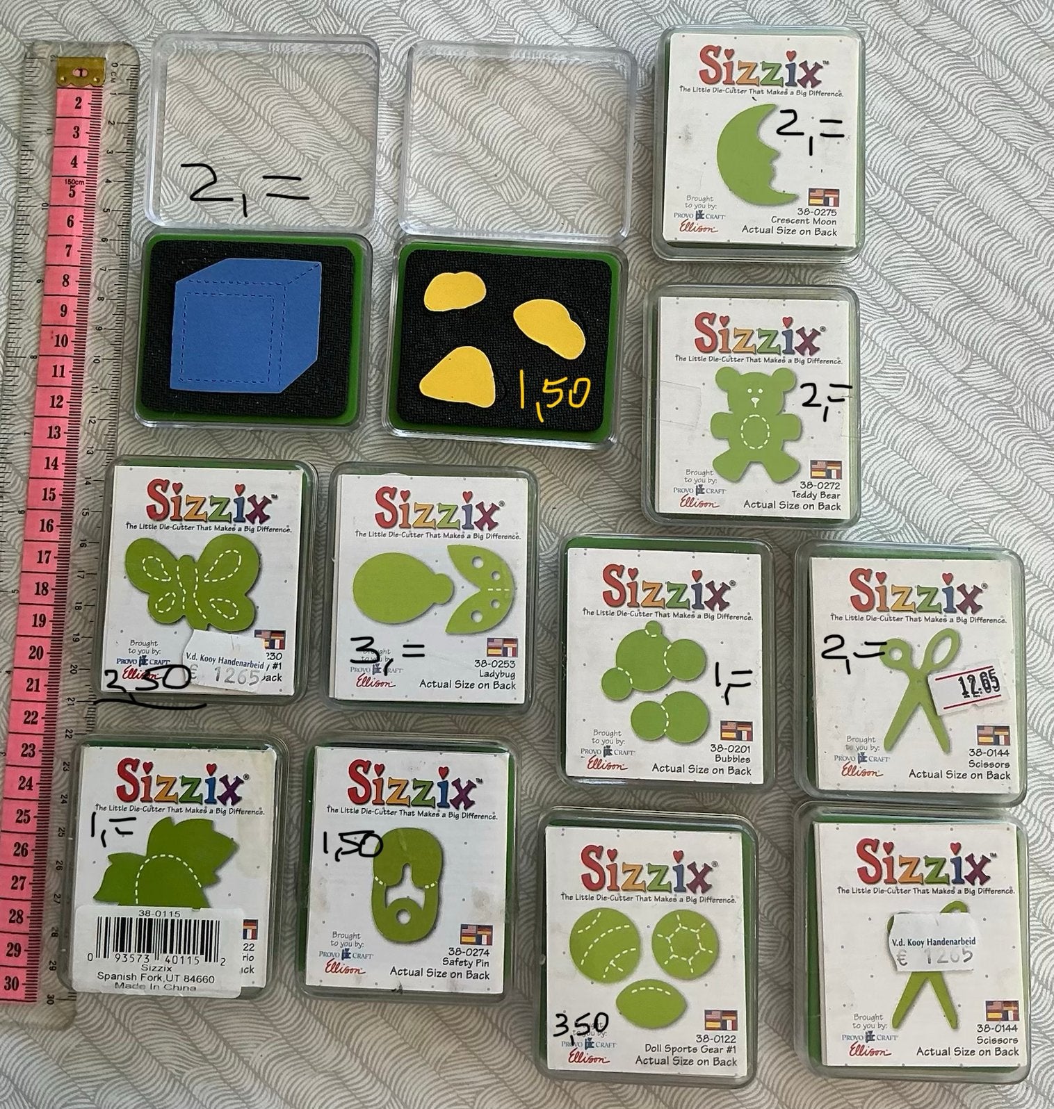 Sizzix stansen nw en stans apparaat met Nw snijplaat, Ophalen of Verzenden, Nieuw, Gereedschap of Toebehoren