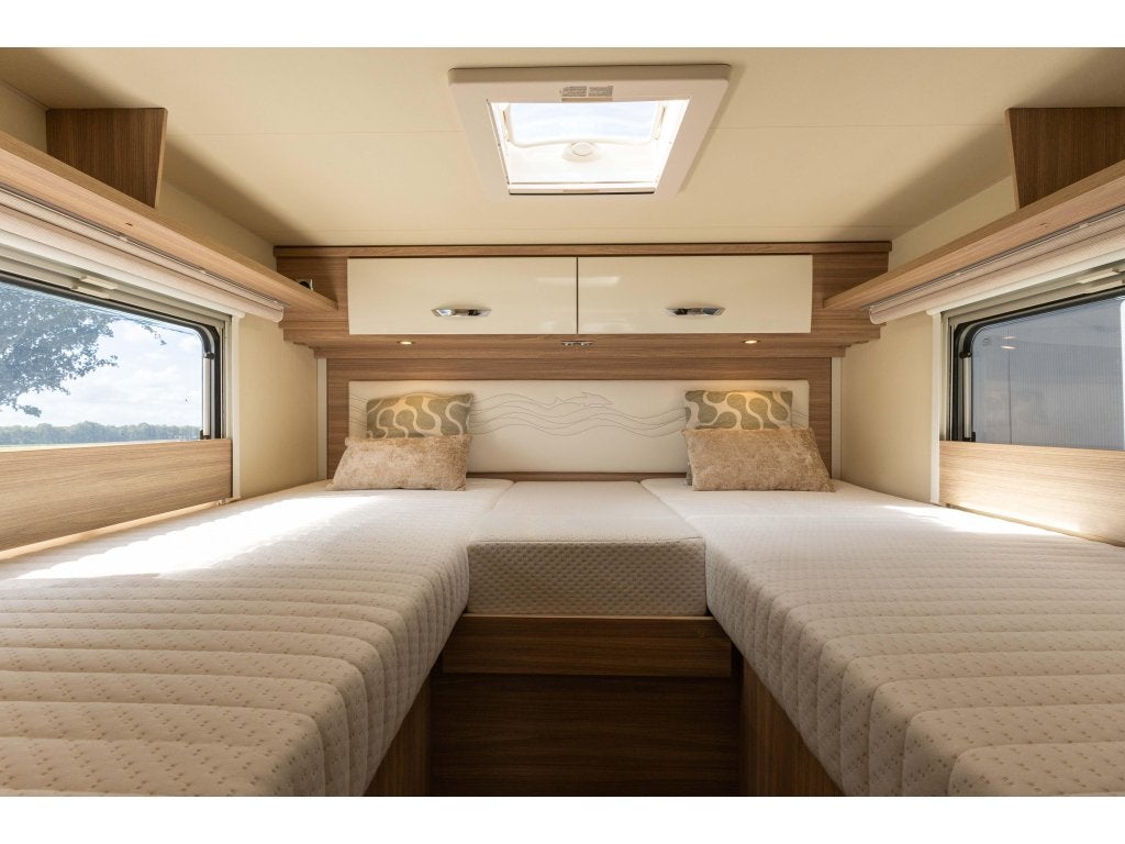 Bürstner Delfin T726G 2020 Enkele bedden Luxe, Koelkast, Ringverwarming, Fiat, Bedrijf