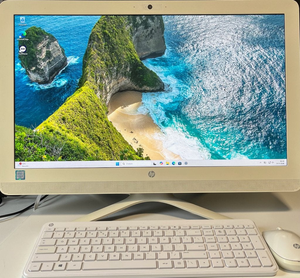 HP AiO 24-g020nd 24" desktop pc, Ophalen, Gebruikt, 2 tot 3 Ghz, 8 GB