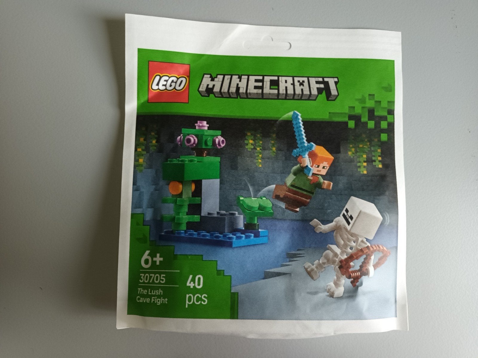 Nieuw nieuwe lego set minecraft the lush cave fight 30705, Minecraft, Lego, Nieuw, Ophalen of Verzenden