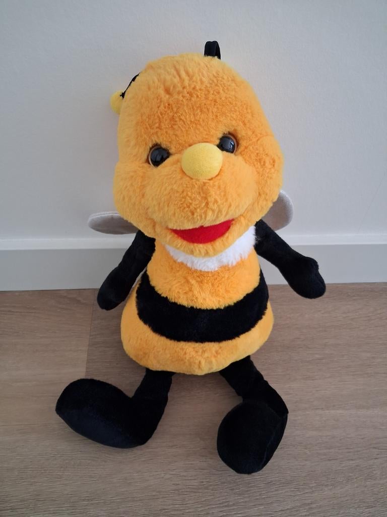 Knuffel bij wesp Morenso geel zwart 45 cm L1179, Ophalen of Verzenden, Zo goed als nieuw, Overige typen