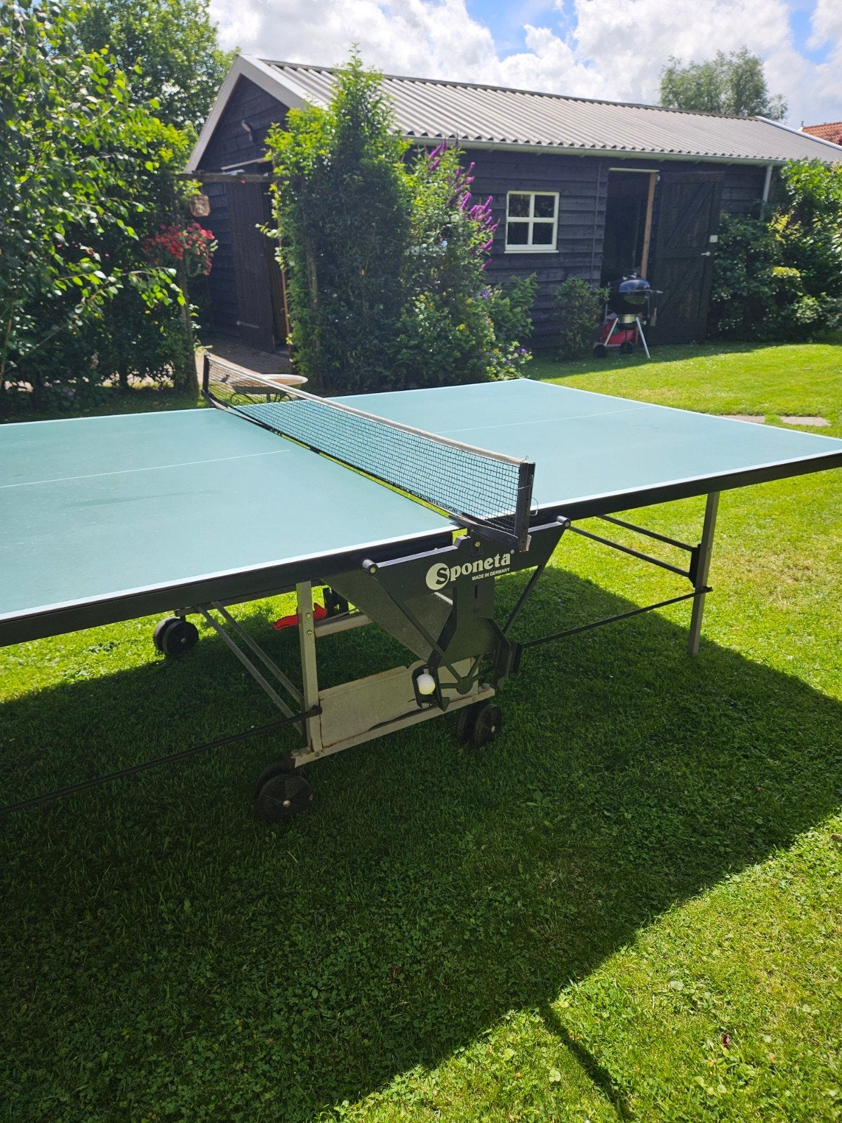 Sponeta Tafeltennistafel - Outdoor, Inklapbaar, Verrijdbaar, Sport en Fitness, Tafeltennis, Ophalen