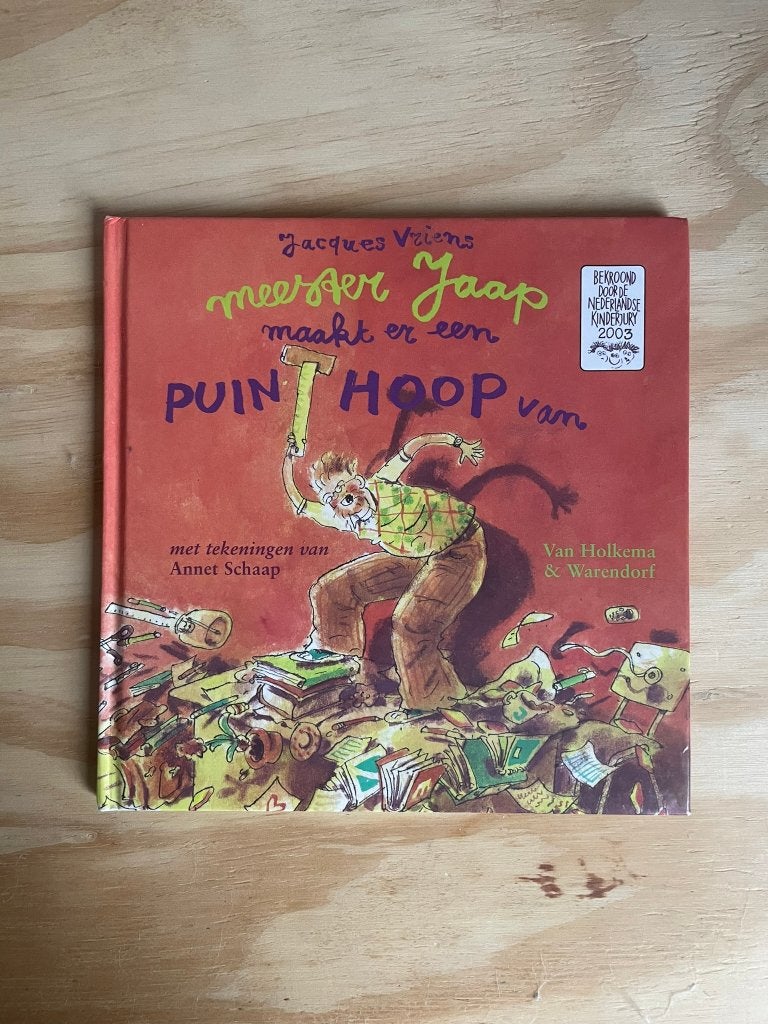 Meester Jaap maakt er een puinhoop van - Jacques Vriens, Jacques Vriens, Fictie algemeen, Nieuw, Ophalen of Verzenden