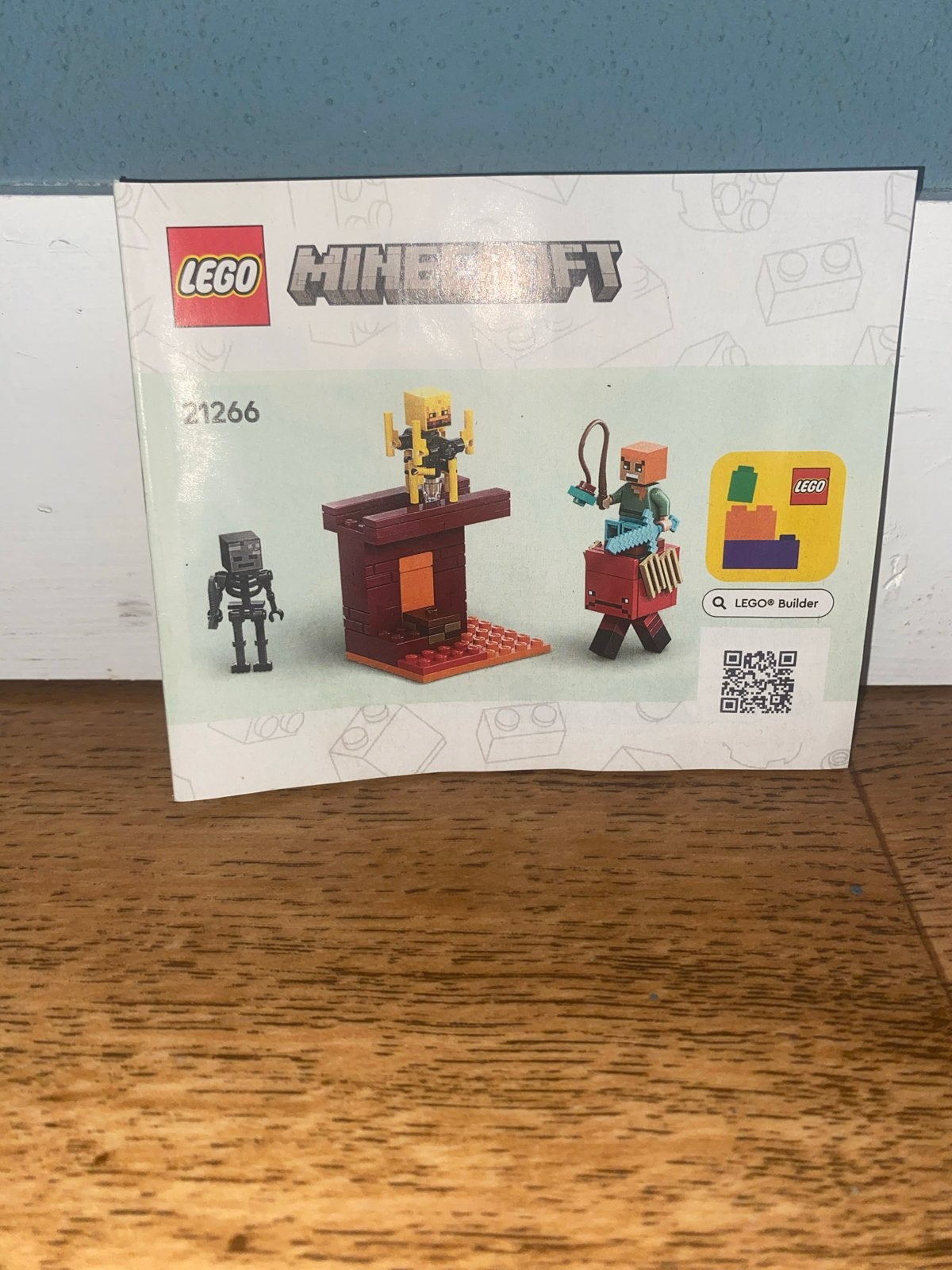 LEGO Minecraft 21266 Het Netherportaal, Kinderen en Baby's, Speelgoed | Bouwstenen, Zo goed als nieuw, Overige merken, Ophalen of Verzenden