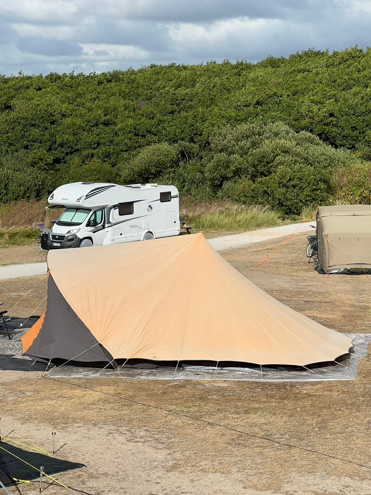 De Waard Vergrote Kuifmees Tent, Caravans en Kamperen, Ophalen, Zo goed als nieuw, Tot en met 4
