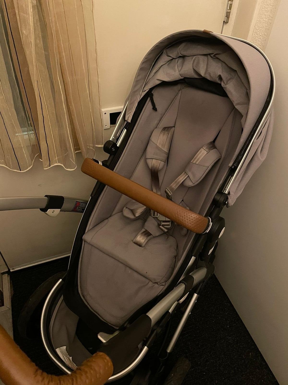 Joolz Elephant Grey Kinderwagen met Autostoel, Kinderen en Baby's, Kinderwagens en Combinaties, Gebruikt, Combiwagen, Met autostoeltje