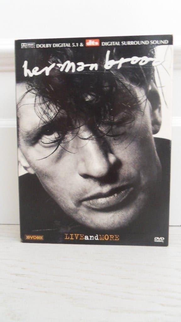 DVD Herman Brood : Live and More 3 dvd's, Alle leeftijden, Ophalen of Verzenden, Gebruikt