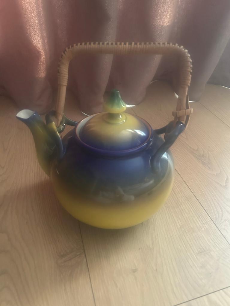 Vintage SPM Walküre theepot – Duits porselein – retro”, Ophalen of Verzenden