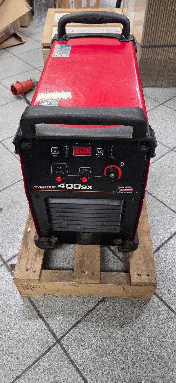 Lincoln Invertec 400SX Lasmachine - Perfect Werkend, Ophalen, Gebruikt, 250 ampère of meer, Inverter