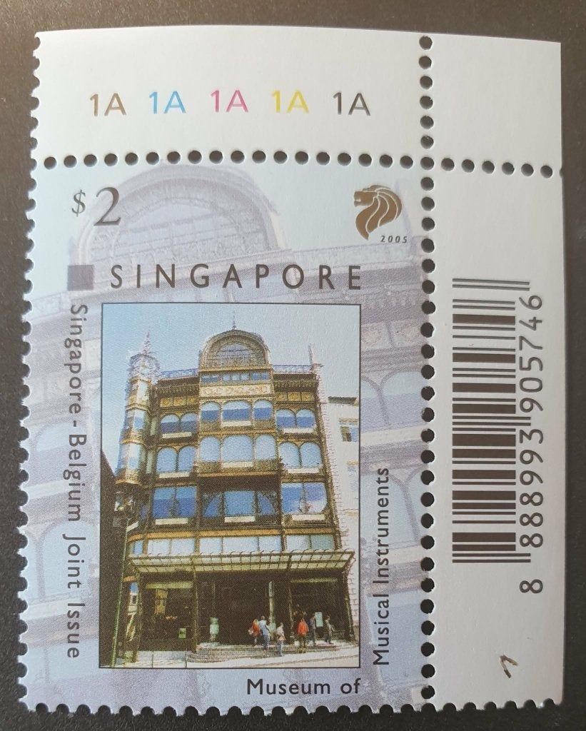 194-26 Singapore / Museum of Musical Instruments PF $ 2.00, Verzenden, Postfris, Zuidoost-Azië