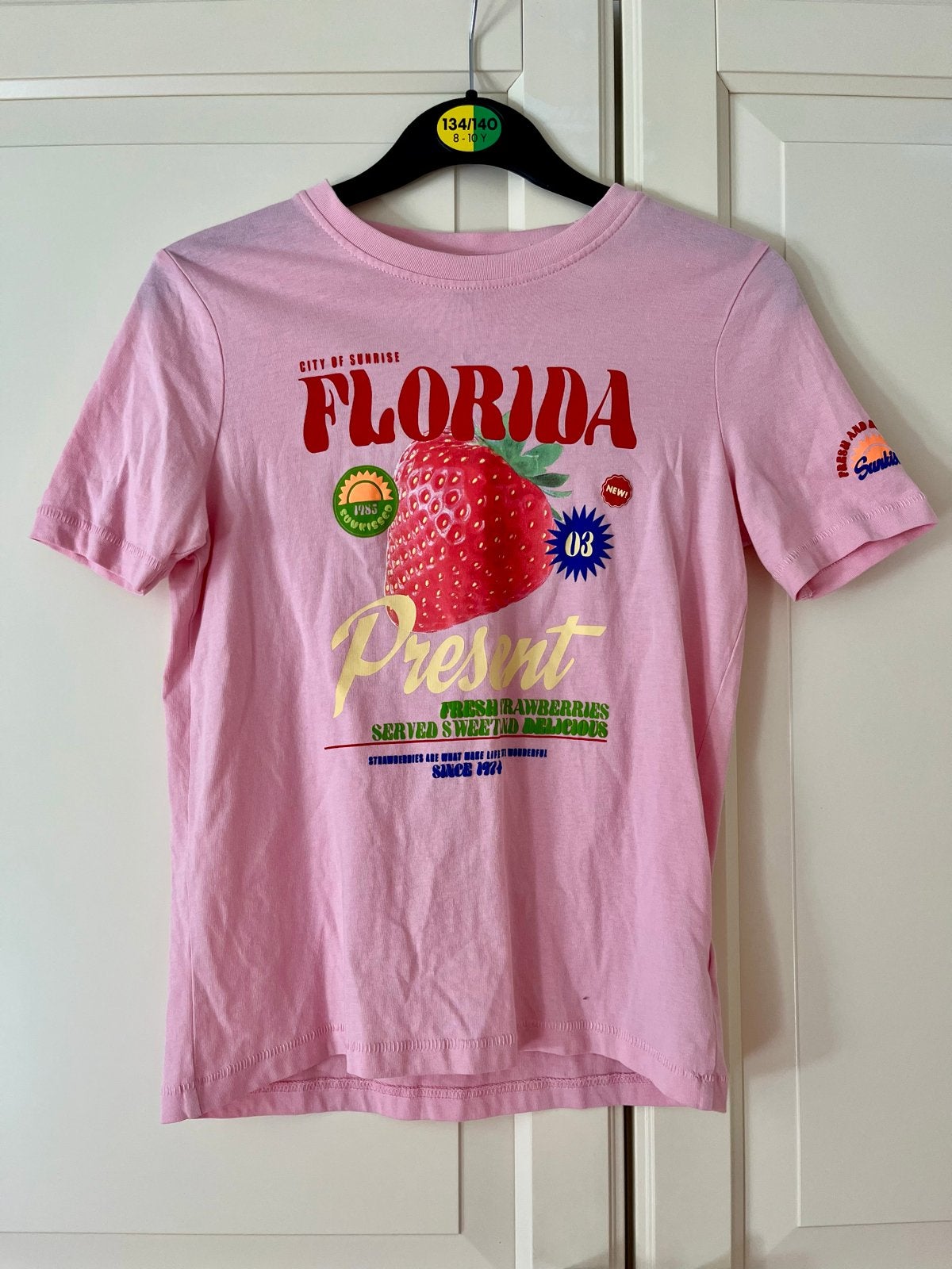Only Kids meisjes shirt maat 134/140, Kinderen en Baby's, Kinderkleding | Maat 134, Ophalen of Verzenden, Zo goed als nieuw, Meisje