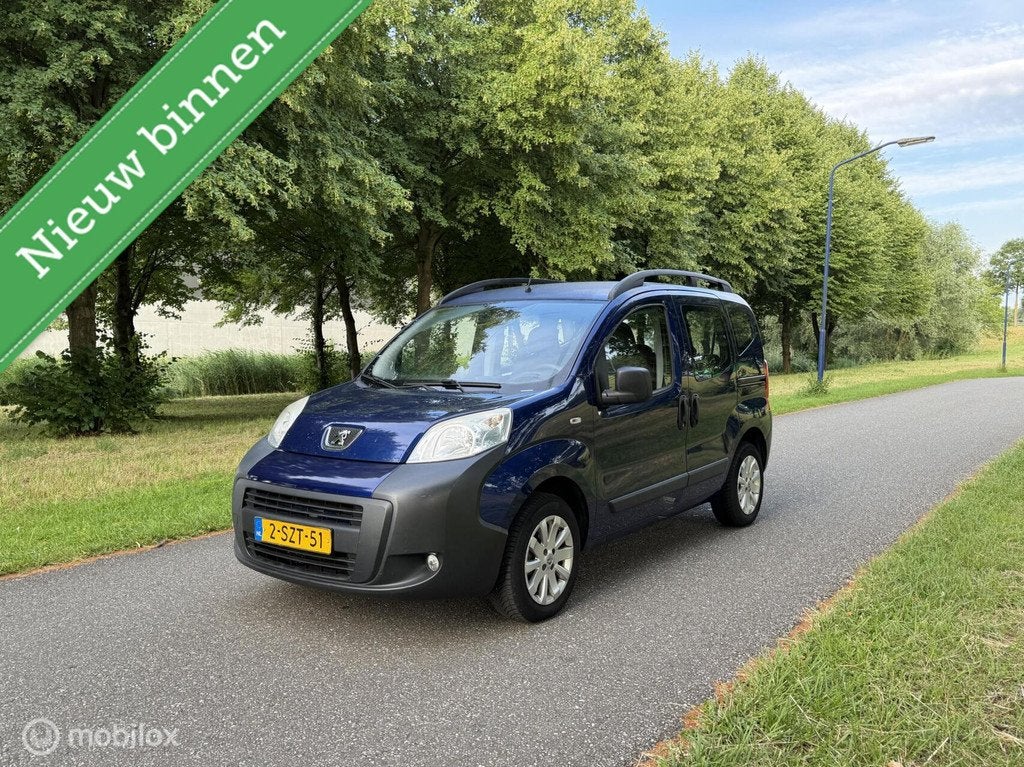 Peugeot Bipper Tepee 1.4 XT*NEW APK*DISTRIBUTIE VERV.*AIRCO, Auto's, Voorwielaandrijving, Euro 5, 4 cilinders, Origineel Nederlands