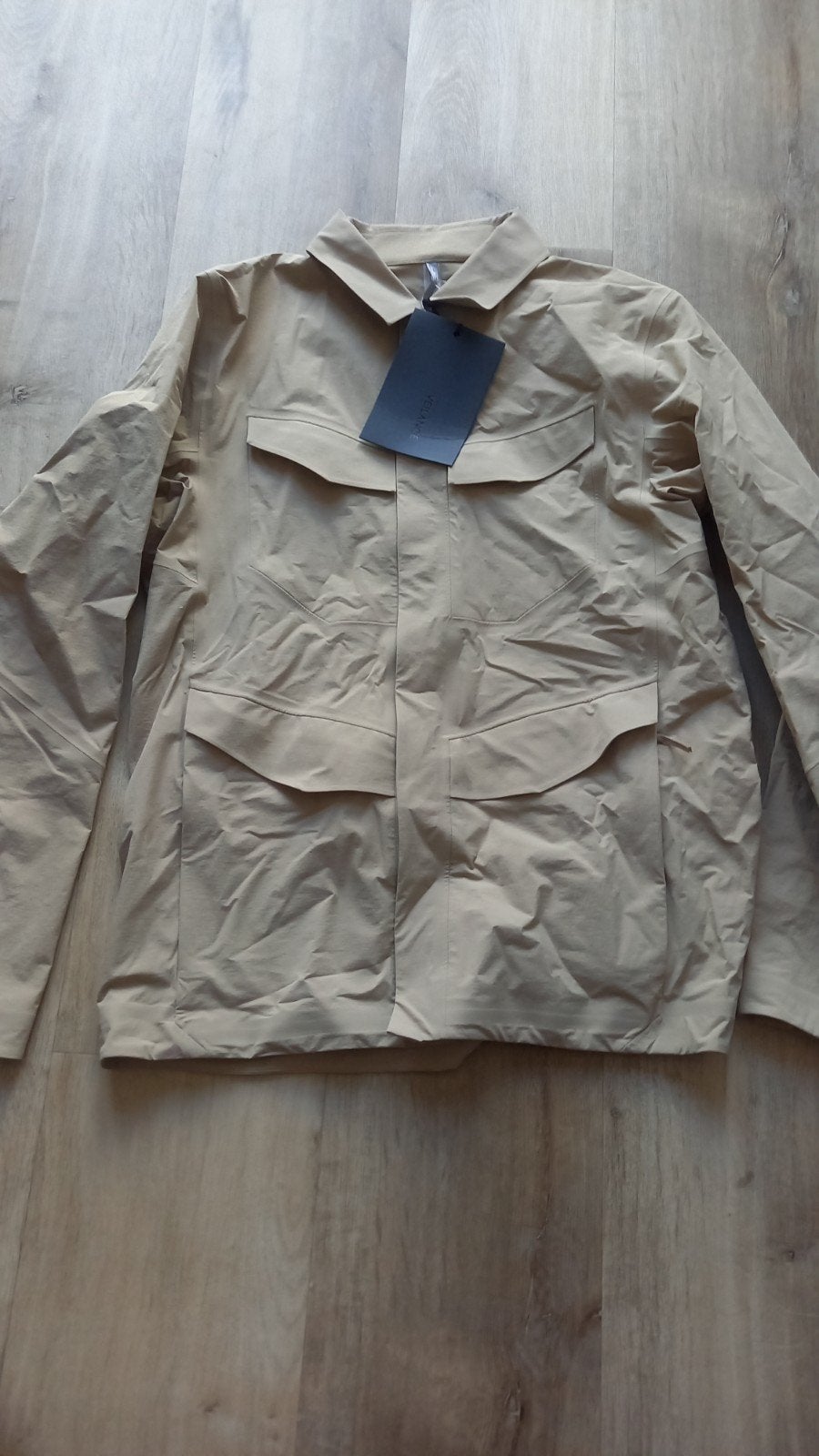 Nieuwe Arc'teryx Field Softshell Jacket M - Daint Wicker, Maat 48/50 (M), Beige, Nieuw, Ophalen of Verzenden