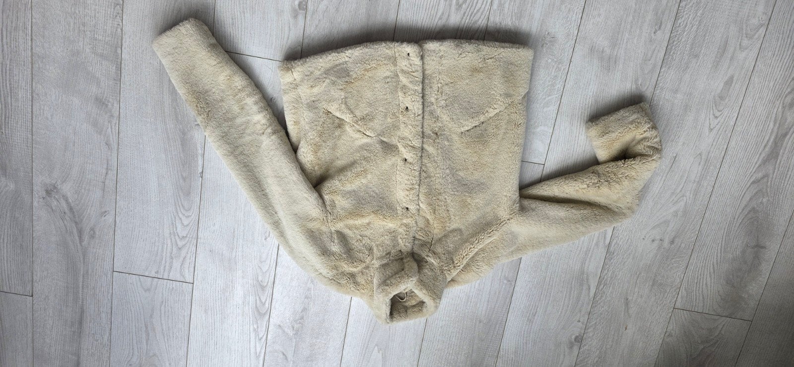 ONLY teddy jasje maat S, Kleding | Dames, Ophalen, Beige, Maat 36 (S), ONLY