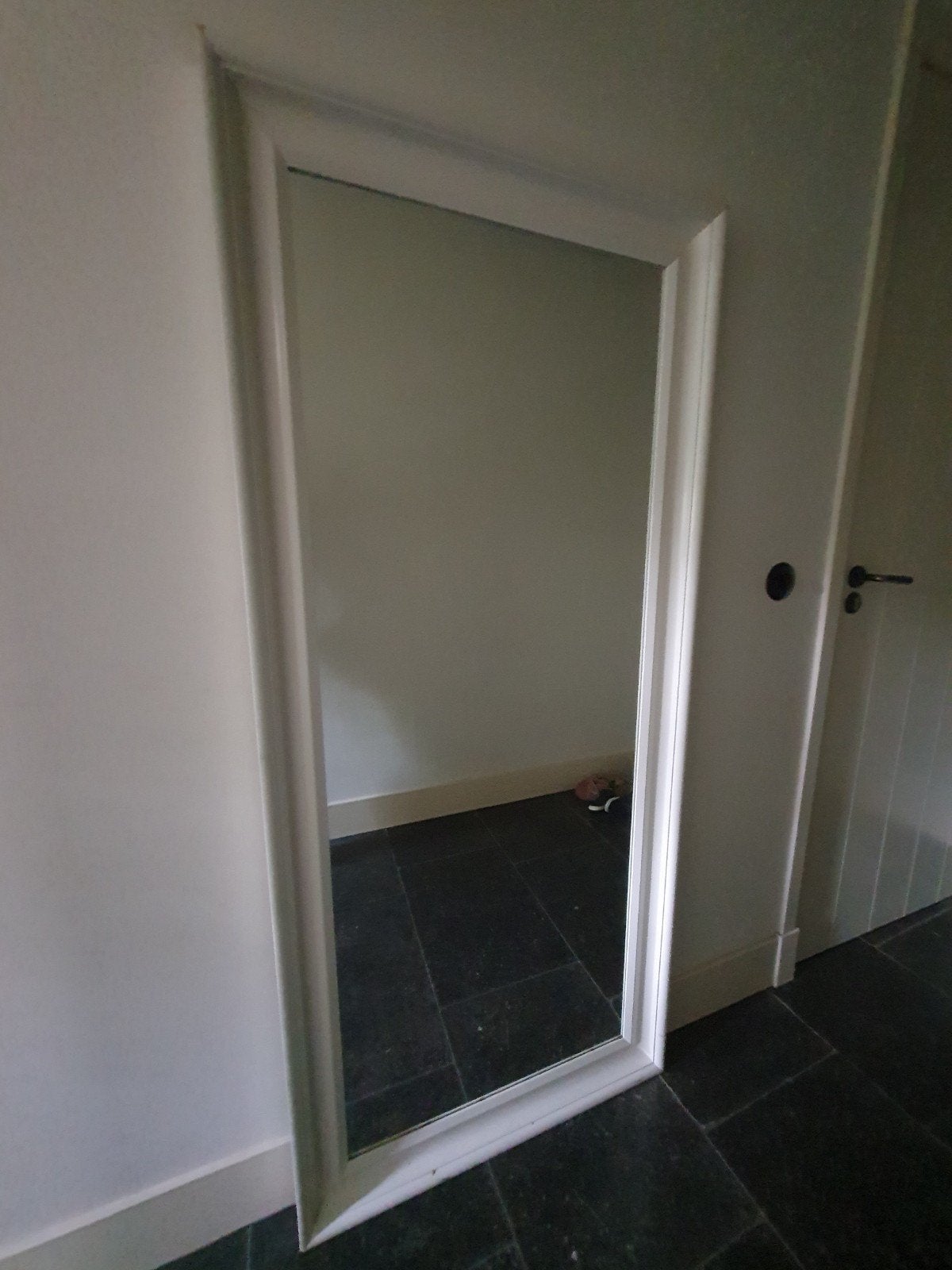 Grote passpiegel Ikea Hemnes, Huis en Inrichting, Ophalen, Rechthoekig, 50 tot 75 cm, 150 tot 200 cm
