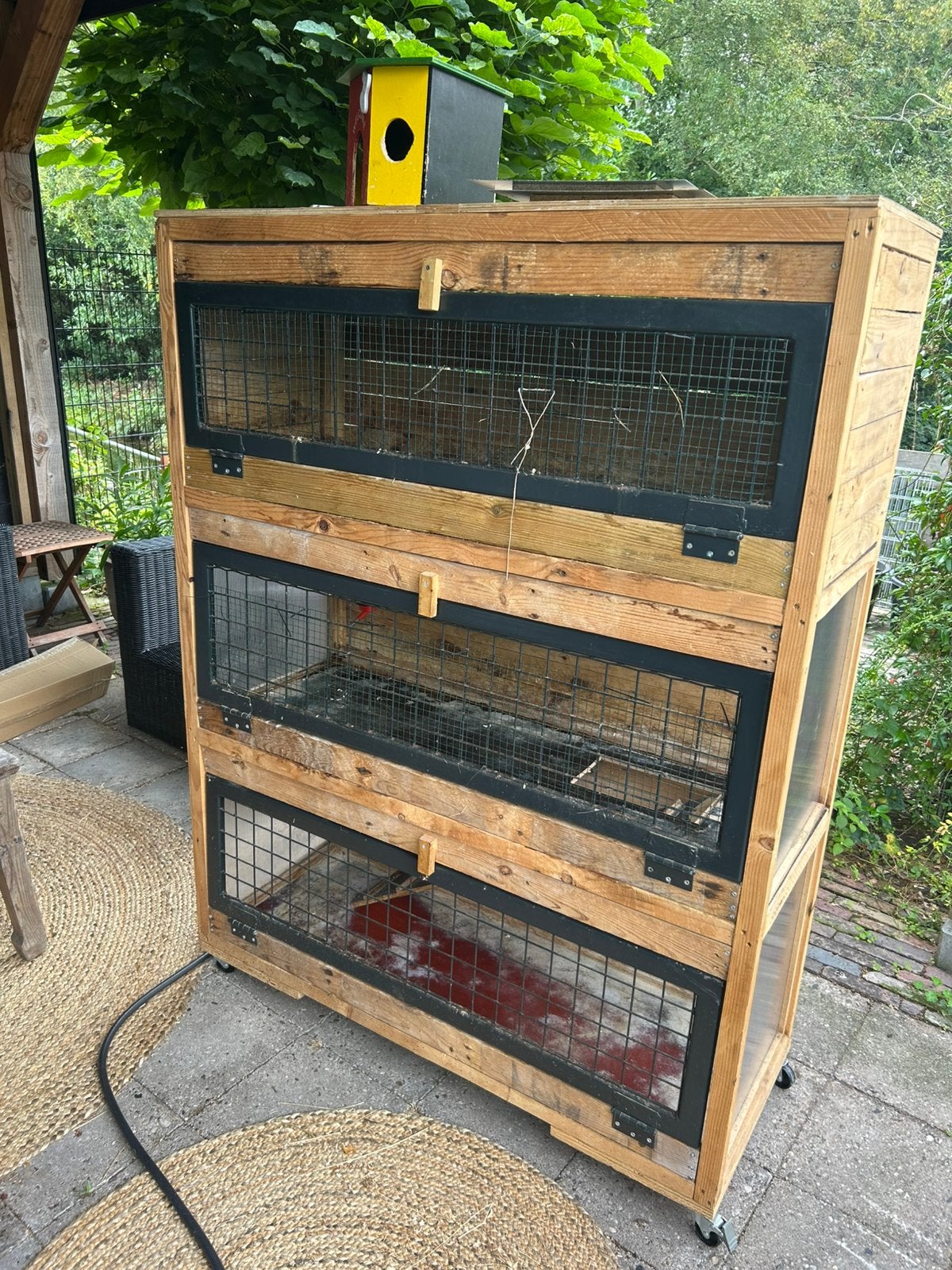 Cavia hamsterkooi, Dieren en Toebehoren, Kooi, 90 cm of meer, Ophalen, Cavia