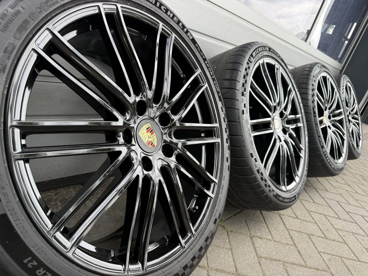21" Porsche Panamera E-Hyrbid Turbo 5 GTS 971 972 976 velgen, Auto-onderdelen, Banden en Velgen, Gebruikt, -, 275 mm, -