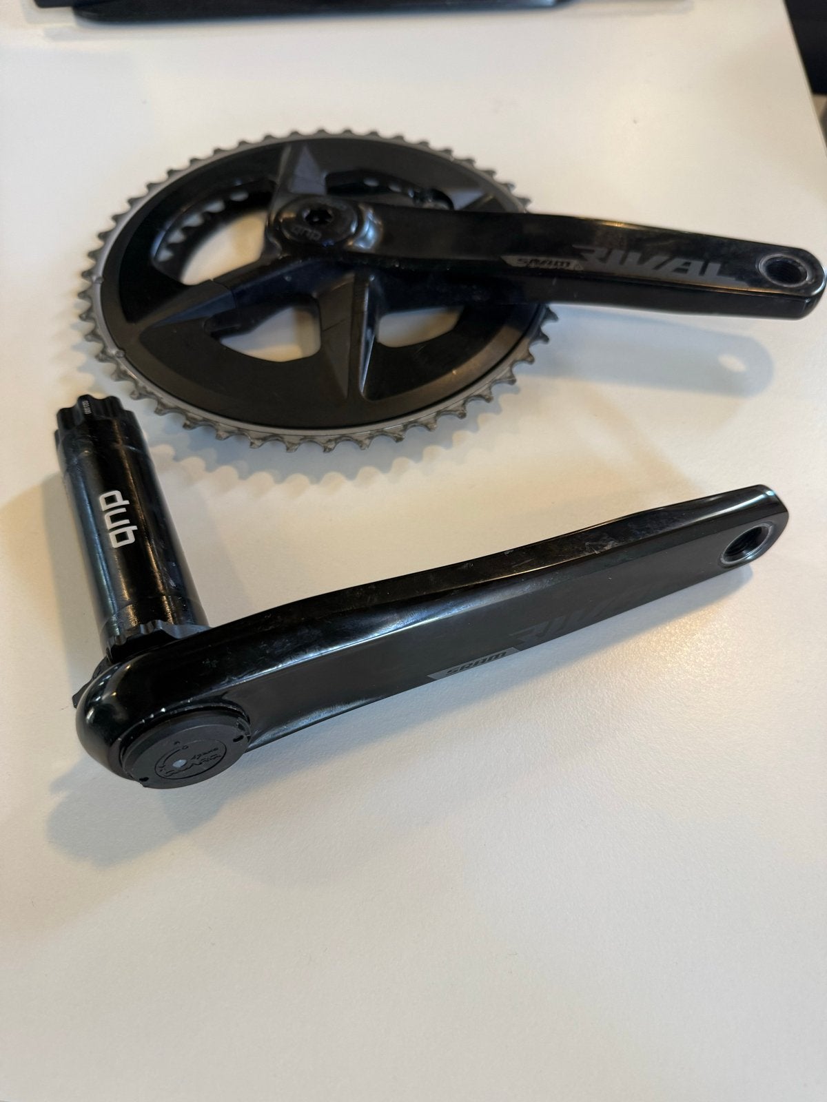SRAM Rival DUB Crankstel met vermogensmeter 175mm, Crankstel of Pedalen, Gebruikt, Ophalen of Verzenden, Aluminium