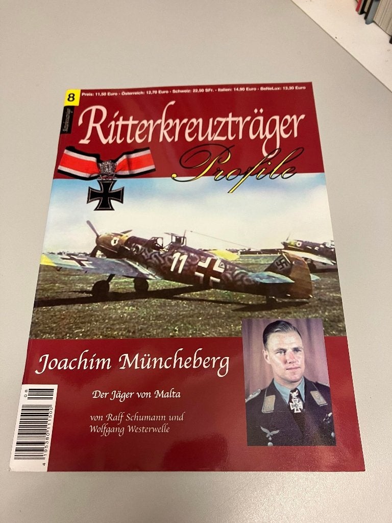 Ritterkreuztrager profile Joachim Muncheberg, Ophalen of Verzenden, Tweede Wereldoorlog, Gelezen, Luchtmacht