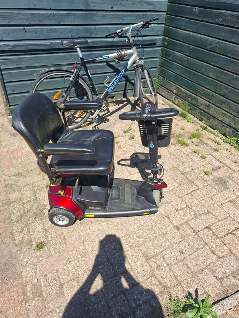 Leuke scootmobiel, Ophalen, Gebruikt