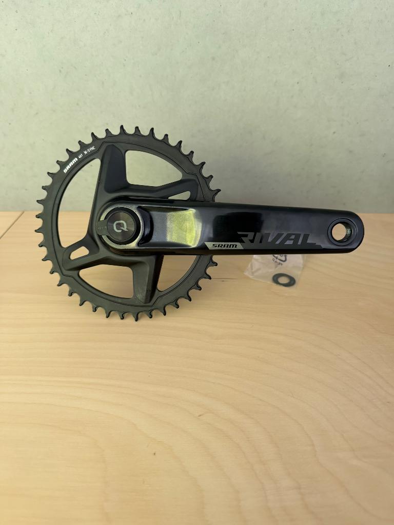 Crankstel sram rival met vermogensmeter, Ophalen of Verzenden, Nieuw, Crankstel of Pedalen, Aluminium