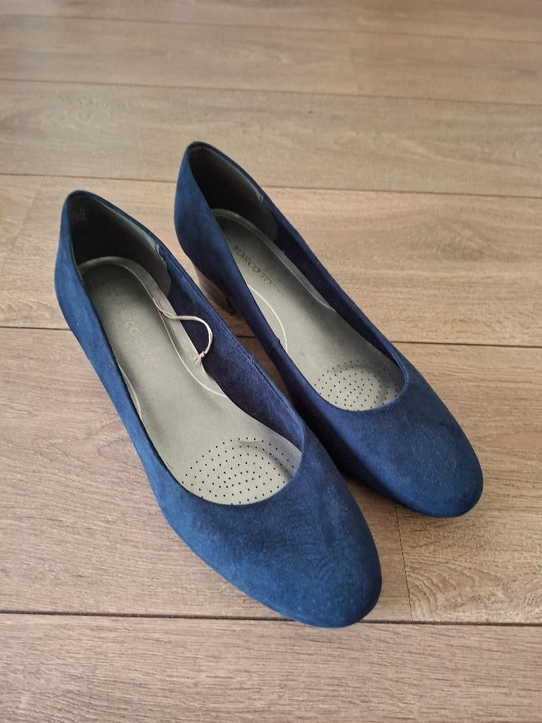 Blauwe pumps merk Marco Tozzi maat 42, Pumps, Blauw, Marco Tozzi, Ophalen of Verzenden