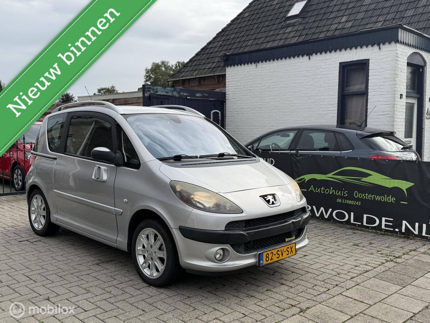 Peugeot 1007 1.6-16V Automaat schakelt soepel ! Nieuwe apk, Auto's, Peugeot, 15 km/l, Gebruikt, Electronic Stability Program (ESP)