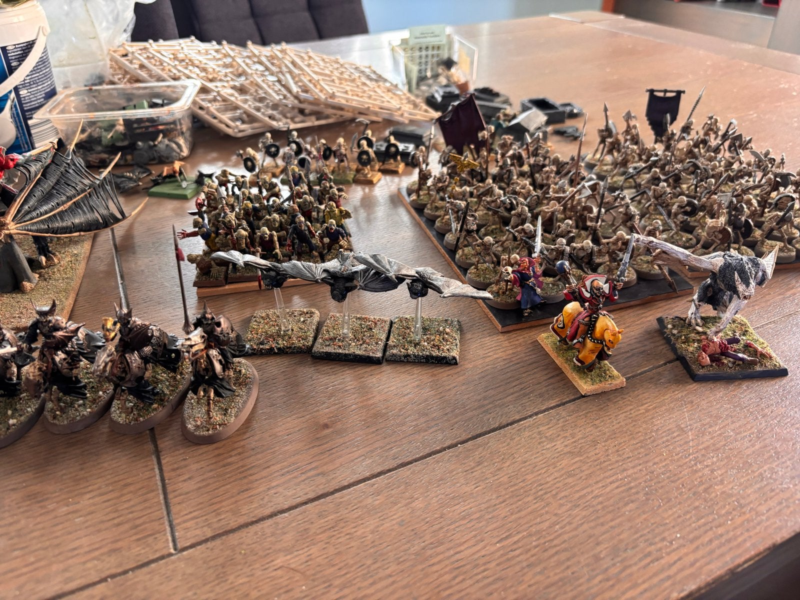 Groot Warhammer Fantasy Vampire Counts Leger - Zeldzame Mode, Hobby en Vrije tijd, Gebruikt, Figuurtje(s), Warhammer, Ophalen of Verzenden