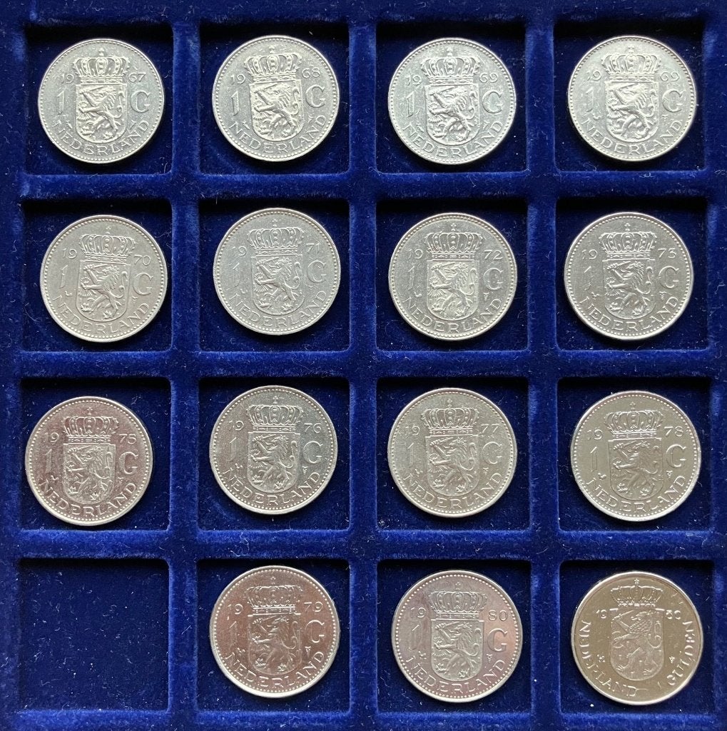 Nederlandse munten Juliana (ook losse verkoop), Ophalen, Koningin Juliana, 2½ gulden, Losse munt