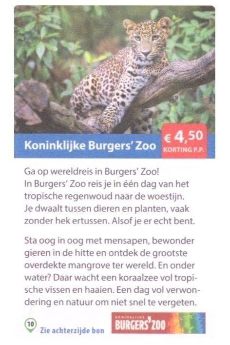 Koninklijke Burgers'Zoo korting, Tickets en Kaartjes, Recreatie | Dierentuinen, Drie personen of meer, Kortingskaart