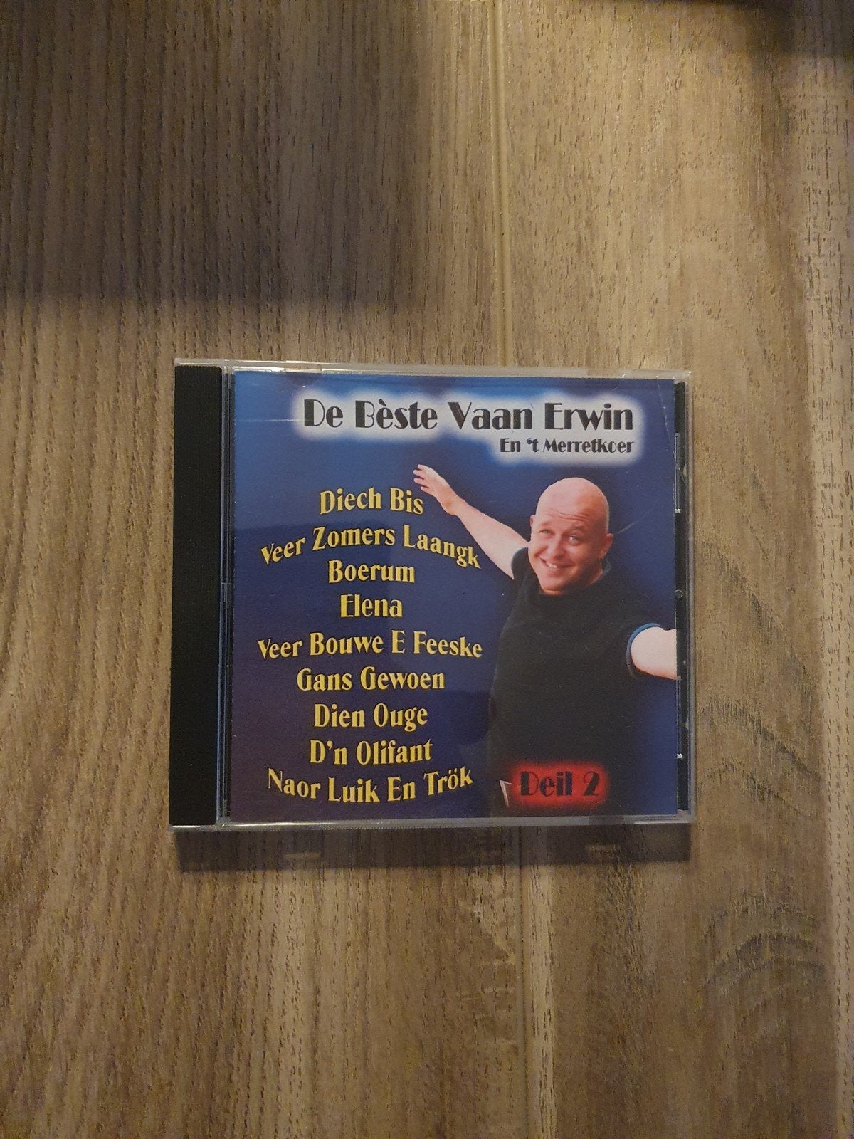 Cd erwin, Ophalen of Verzenden, Zo goed als nieuw, Levenslied of Smartlap