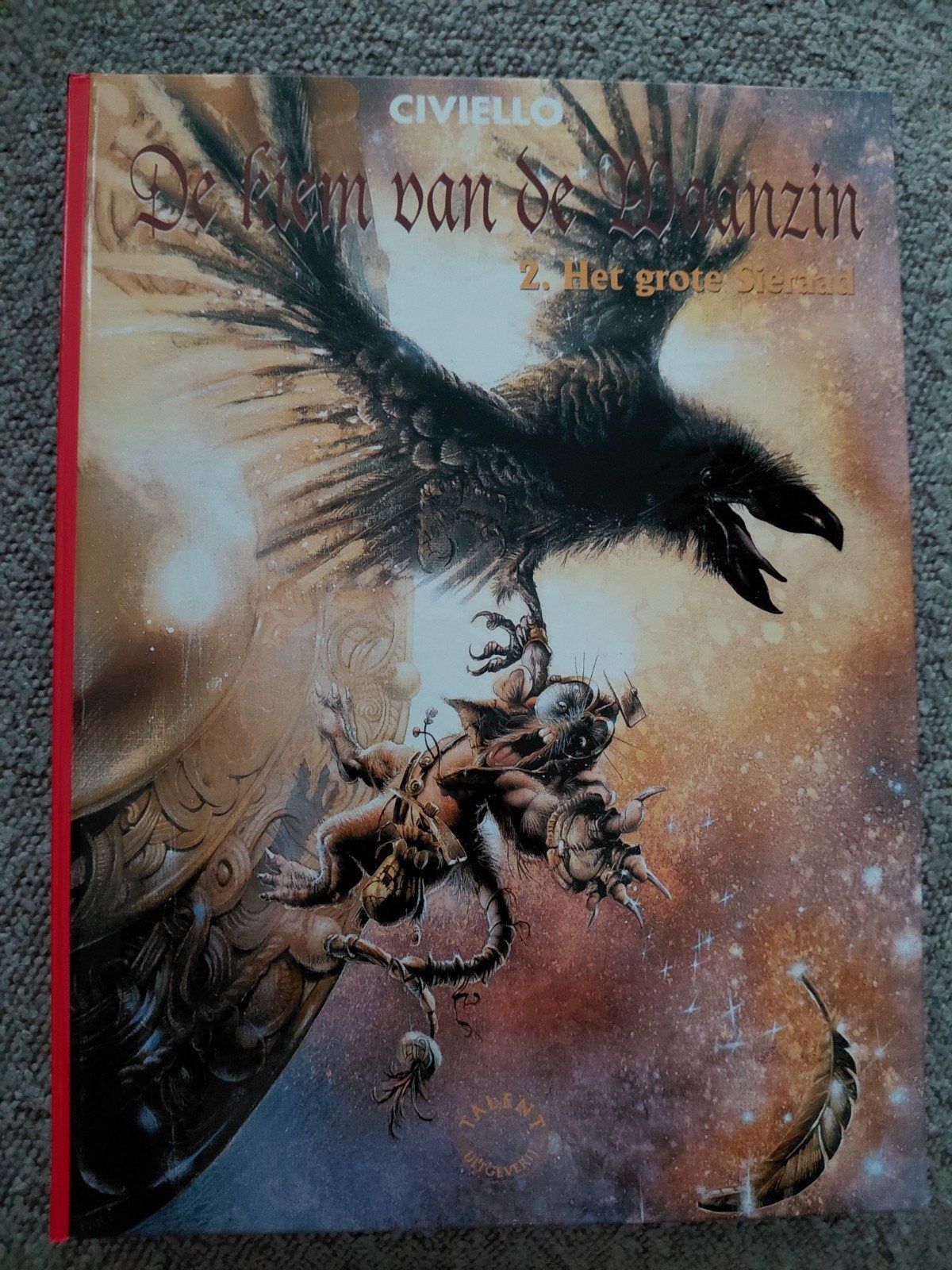 De kiem van de Waanzin - Het grote Sieraad hc. (rode rug), Eén stripboek, Ophalen of Verzenden, Zo goed als nieuw