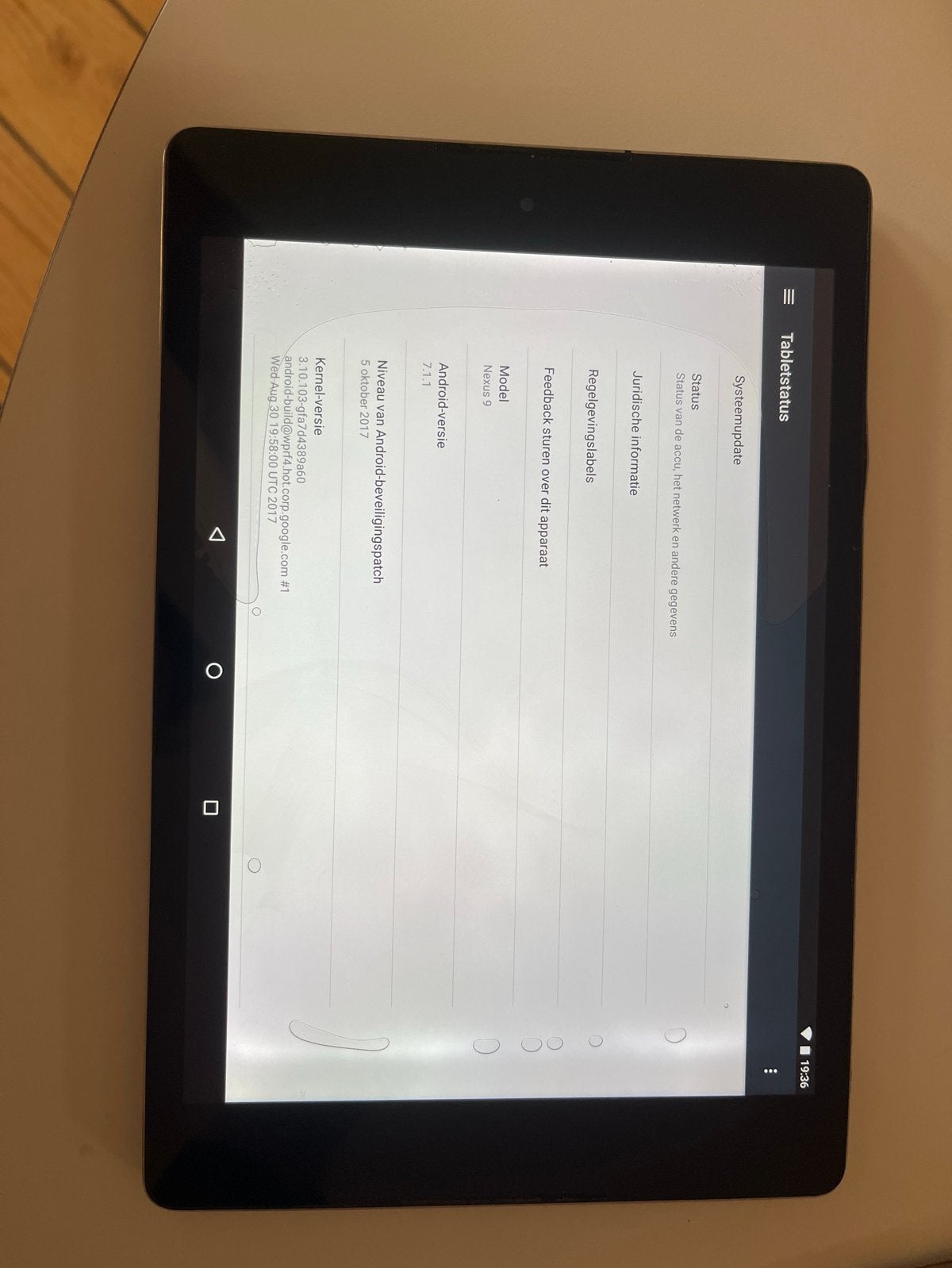 Google Nexus 9 Tablet - 32GB, Wi-Fi, Zo goed als nieuw, Computers en Software, Android Tablets, 9 inch, 32 GB, Ophalen of Verzenden